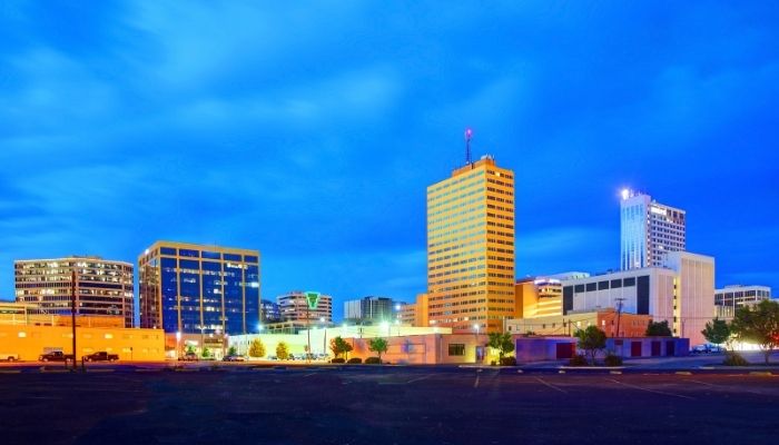 midland texas before nightfall
