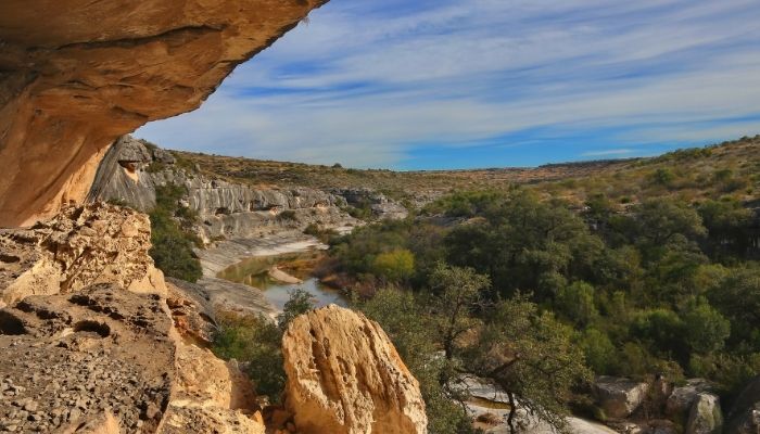 view of seminole canyon
